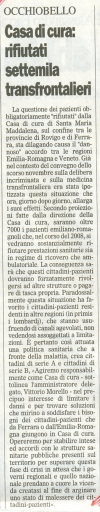 Da Il Gazzettino del 20 aprile 2008